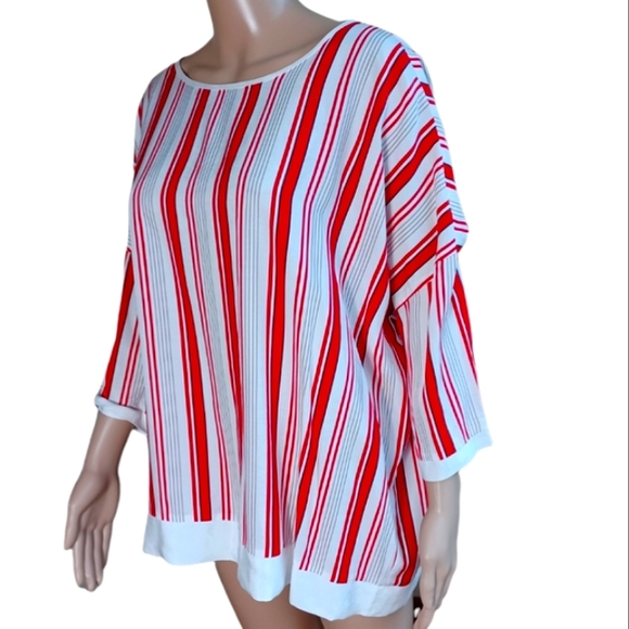 Karen By Simonsen Candy Striped Viscose Topside Small - Picture 4 of 12